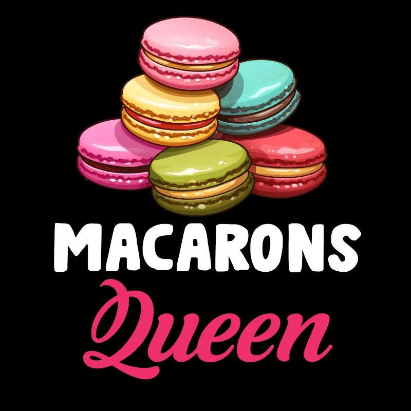 Macarons Cookies Baker French Dessert Funny
