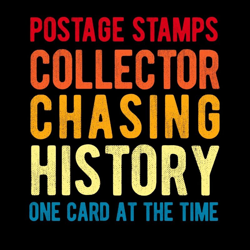 Stamp Collector Postage Stamping Philatelist Men