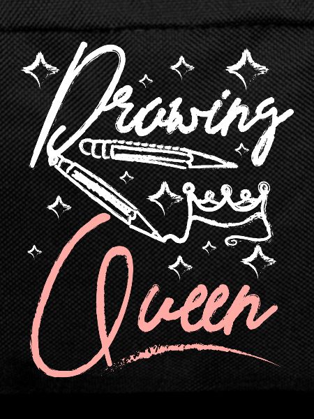 Artist Girl Drawing Queen