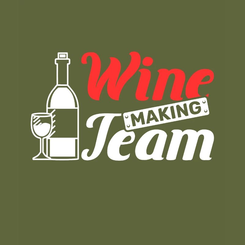 Wine making team