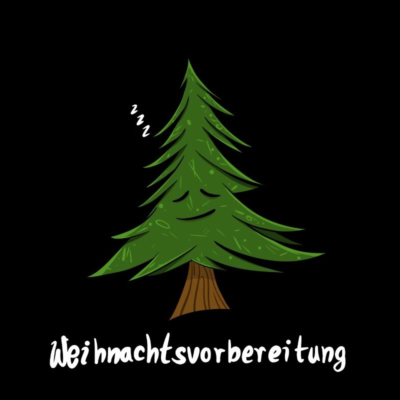 Schlafender Tannenbaum