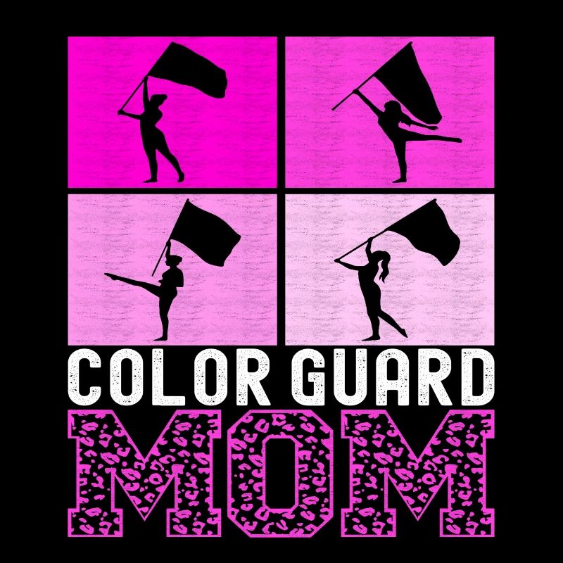 Drapeau agitant la fanfare garde de couleur