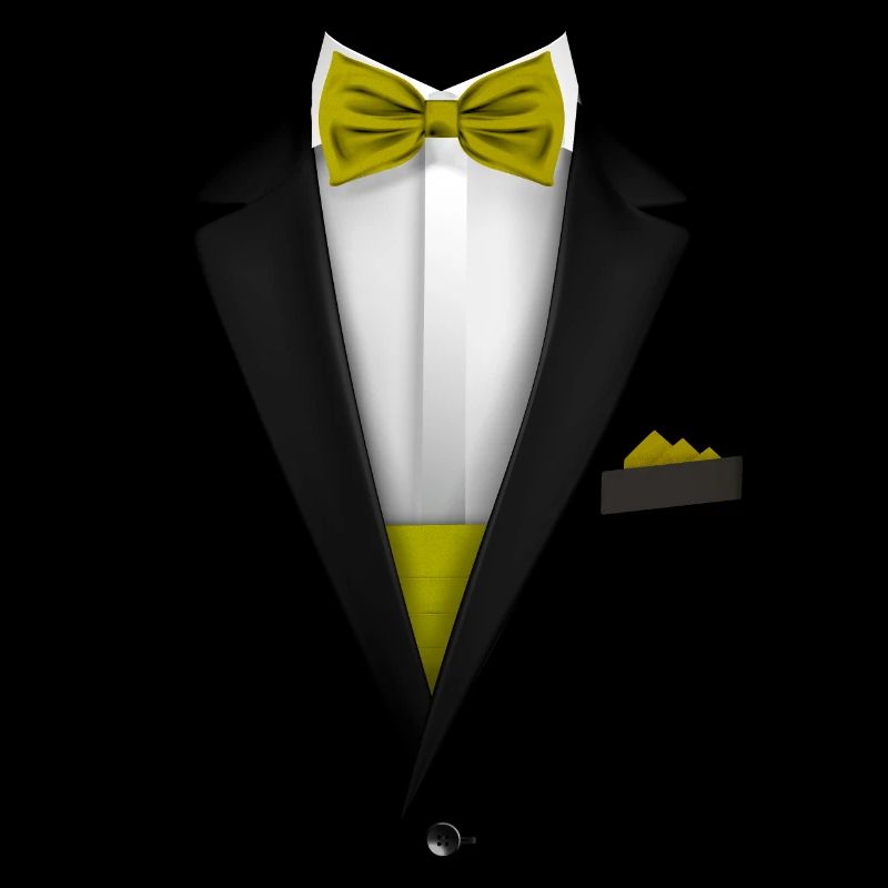 Conception de smoking avec noeud papillon pour les mariages et