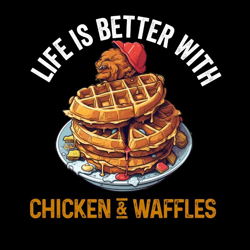 Chicken and Waffles Fried Chicken Wings Lover