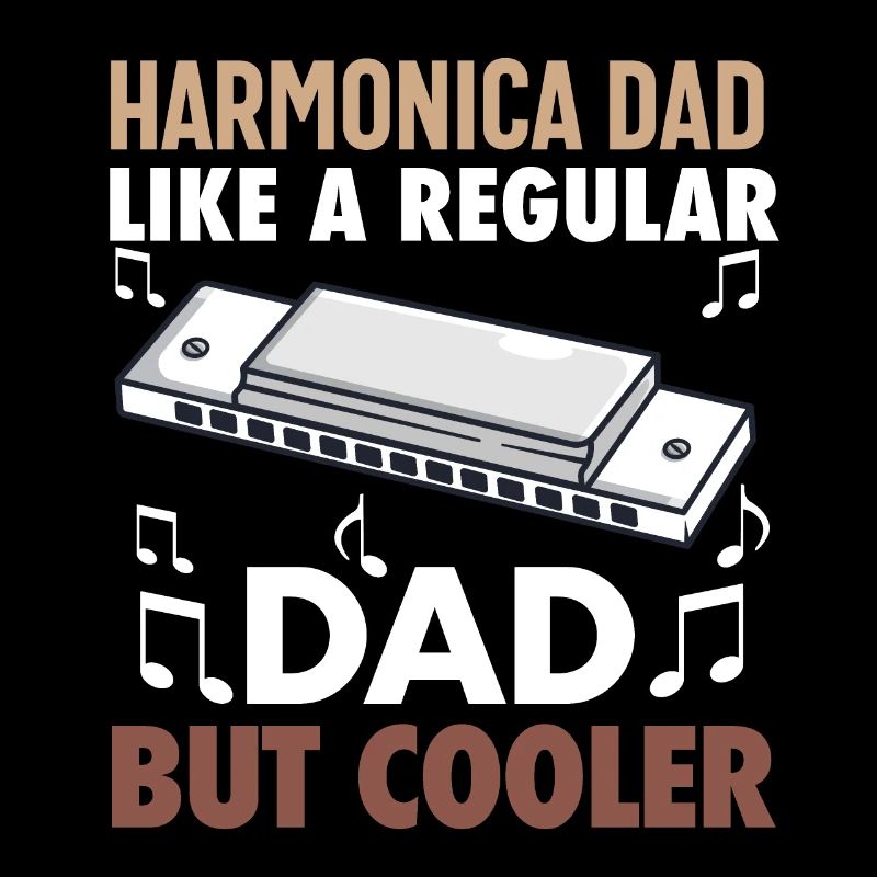 Harmonica Player For Men Women Funny Harmonicist