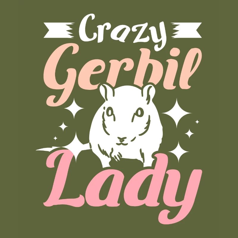 Dame folle de gerbilles