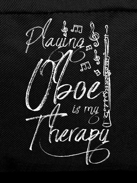 Playing oboe is my therapy