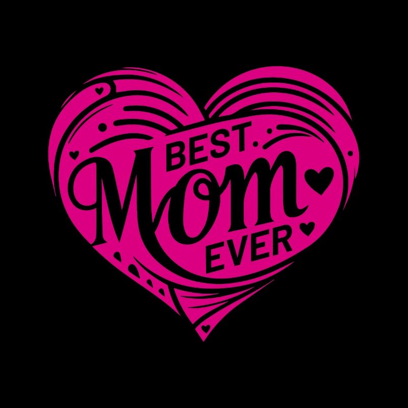 Bestes Mama Ever Design Geschenk zum Muttertag,