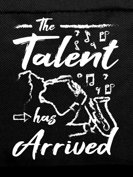 Saxophonist the talent has arrived