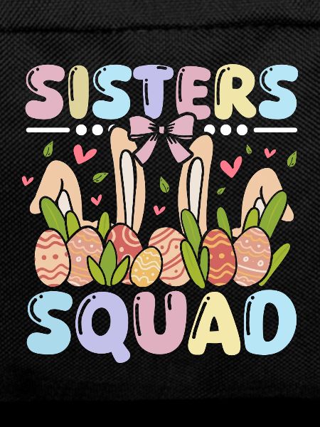 Easter Bunnies sisters Bunny squad