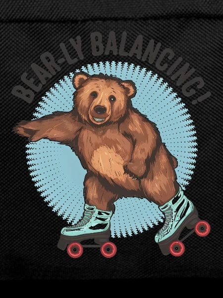 Bear Roller Skating "Bear-ly Balancing!"