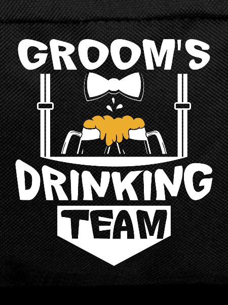 Groomsmen Groom's drinking team