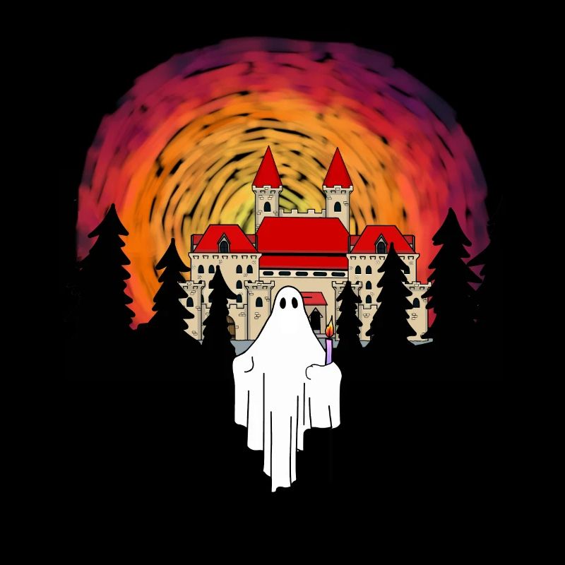 Ghosts Castle Midnight Witching Hour Horror