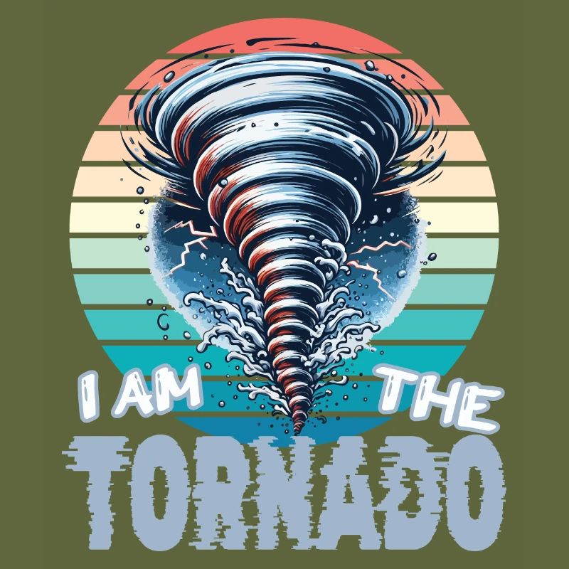 Tornado Sturm Wirbelwind Ich bin der Tornado