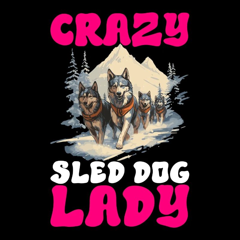 Sledding Sled dogs