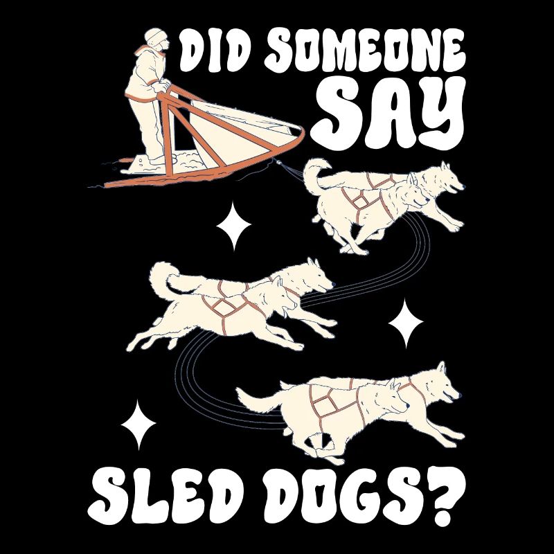 Schlittenfahren Schlittenhunde