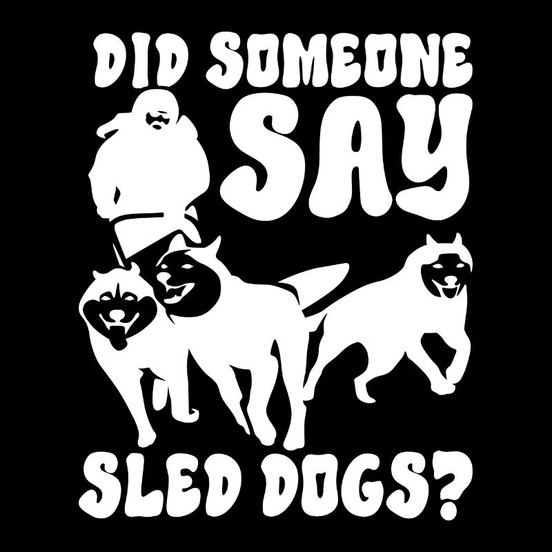 Schlittenfahren Schlittenhunde