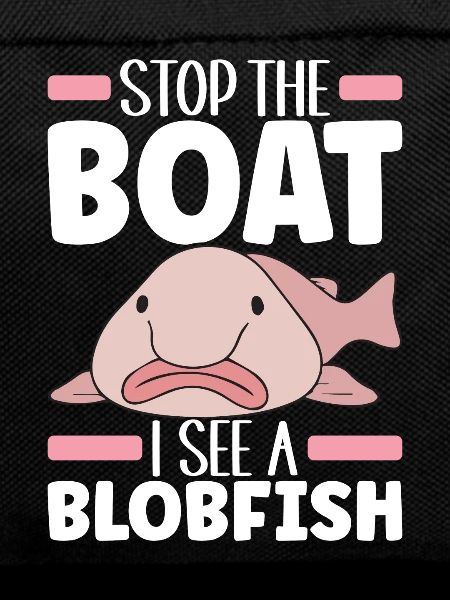 Cute Blob Fish Ugly Fish