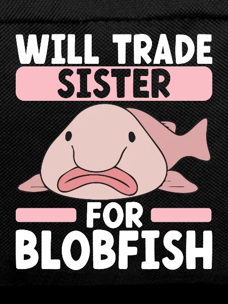 Cute Blob Fish Ugly Fish