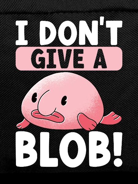 Cute Blob Fish Ugly Fish