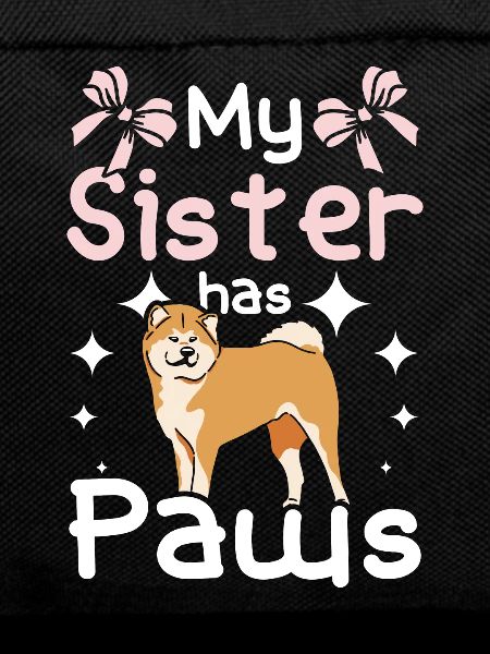 My Akita sister has paws