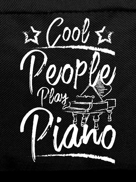 Cool people play piano