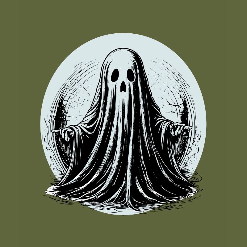 Awesome graphical ghost design