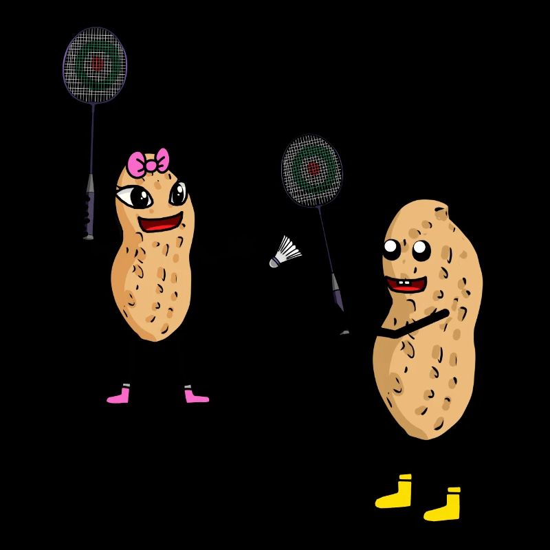 Peanut Tennis Player Peanuts Nut Nuts