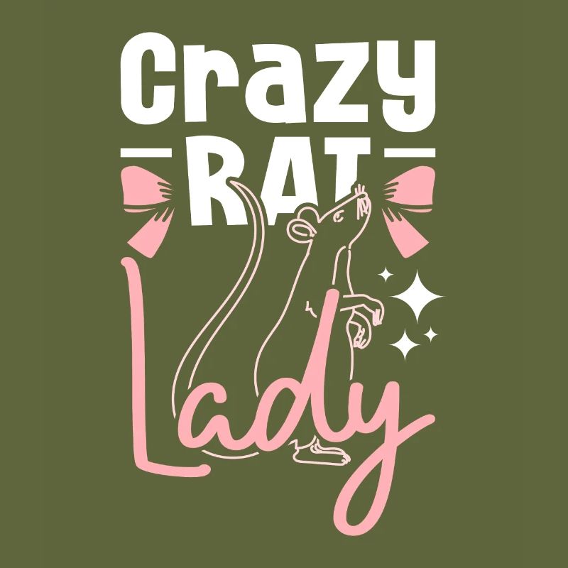 Crazy rat lady