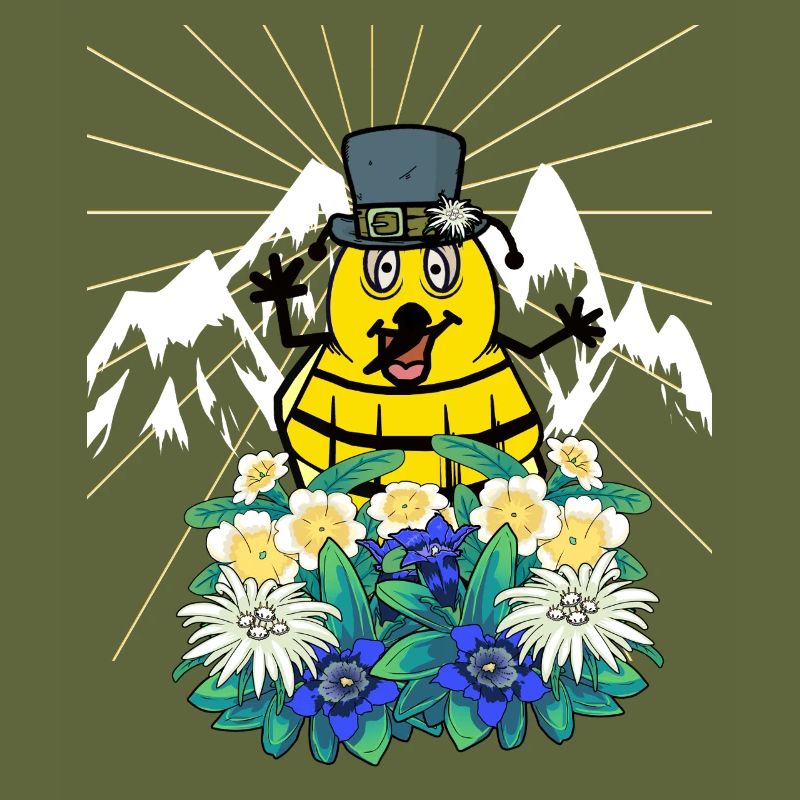 Tyrolean Bumblebee Bee Bees Insect Austria Child