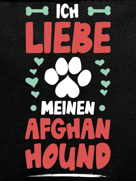 Ich liebe Afghanischer Windhund