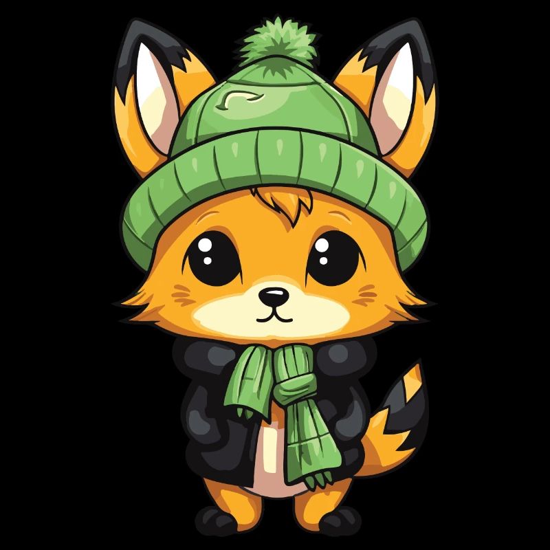 Fuchs Winter Comic