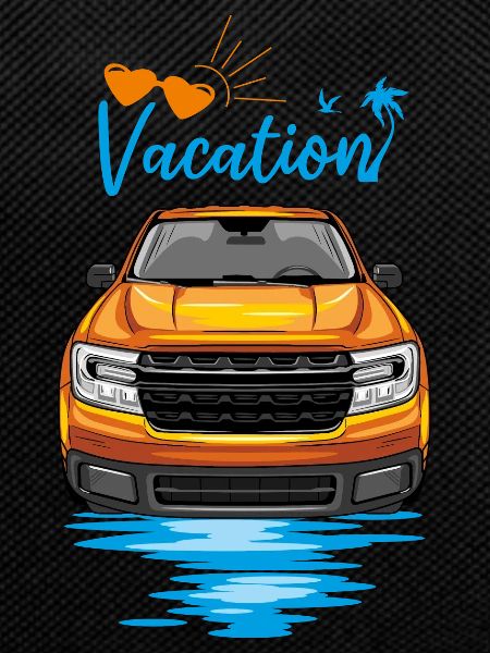 Vacation by pickup truck