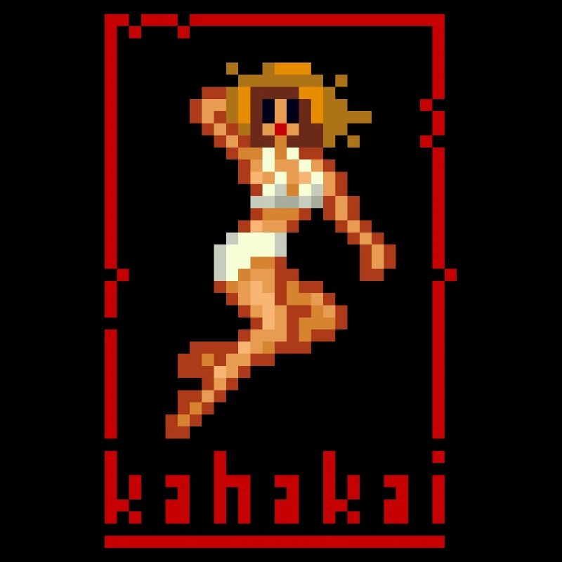 pixel pinup beach