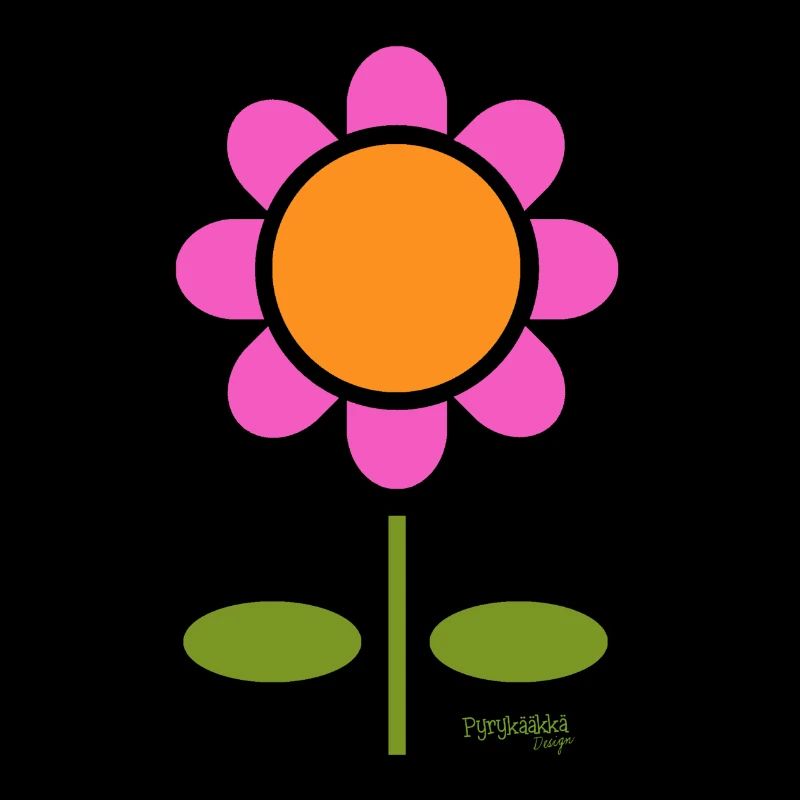 Retro Blume