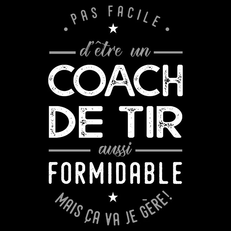 coach de Tir formidable cadeau sport