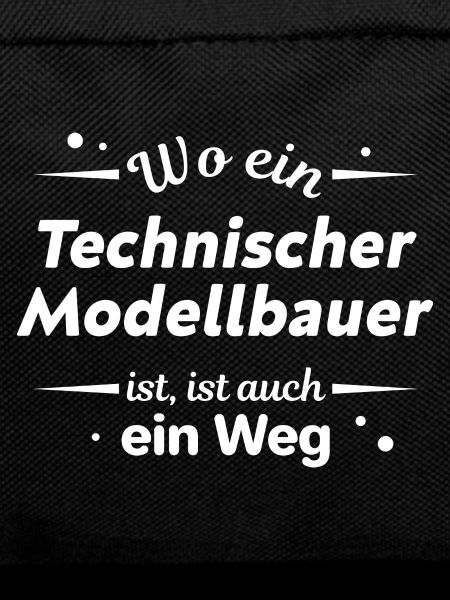 Technischer Modellbauer Design für Handwerker