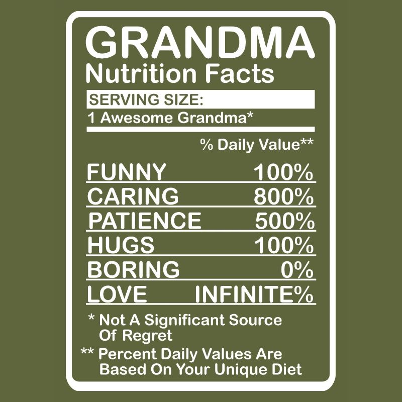 Grandma Nutritional Values