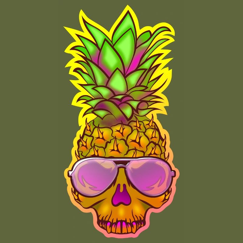 Skull Pineapple 1