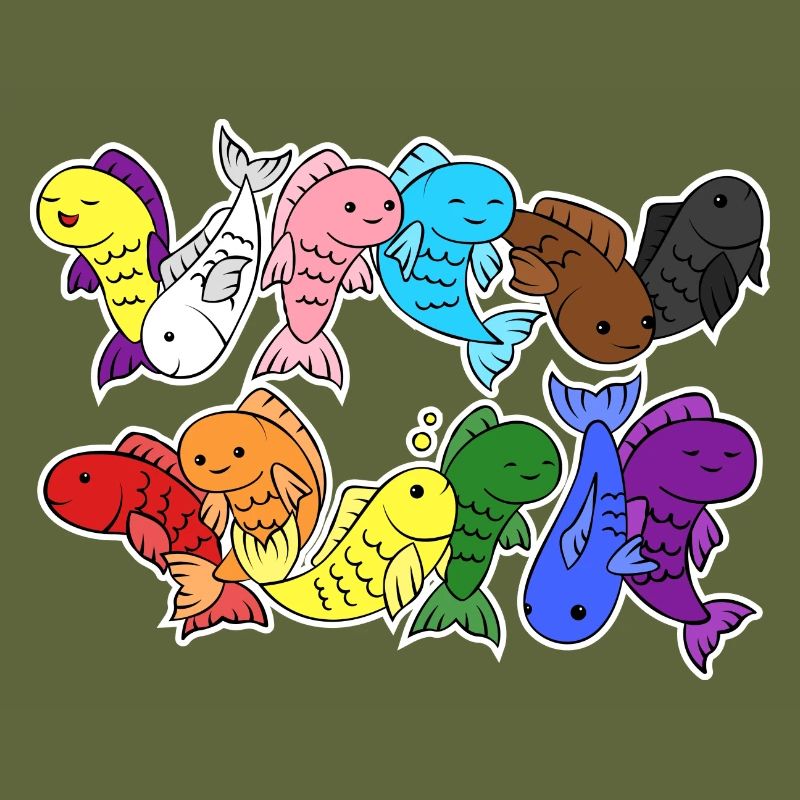 Pride Progress Flag Pisces Equality
