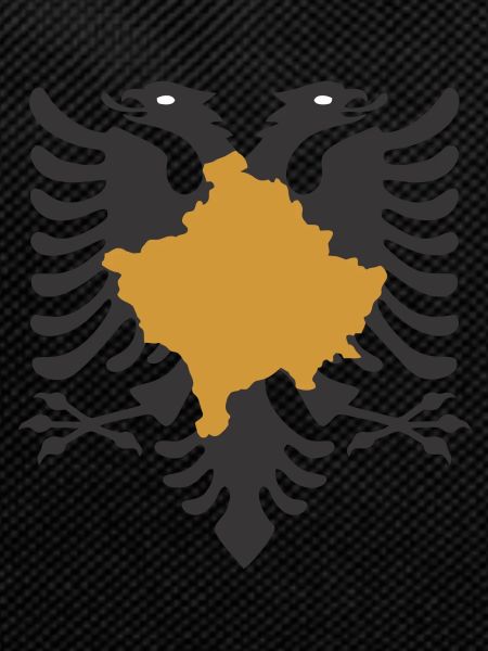 Kosovo - Albanian black eagle