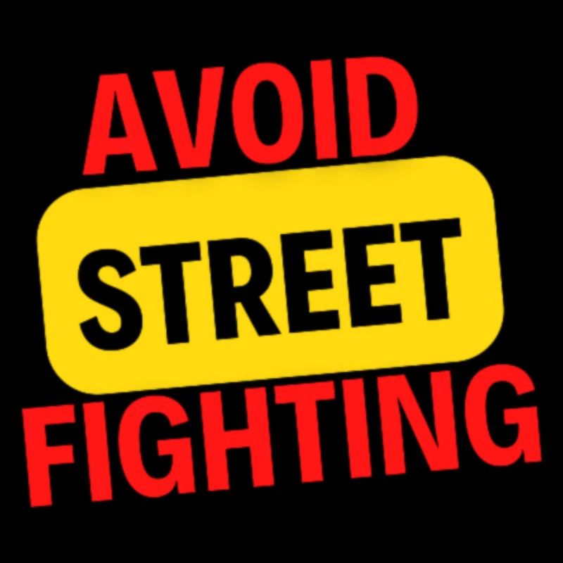 AVOID STREET FIGHTING