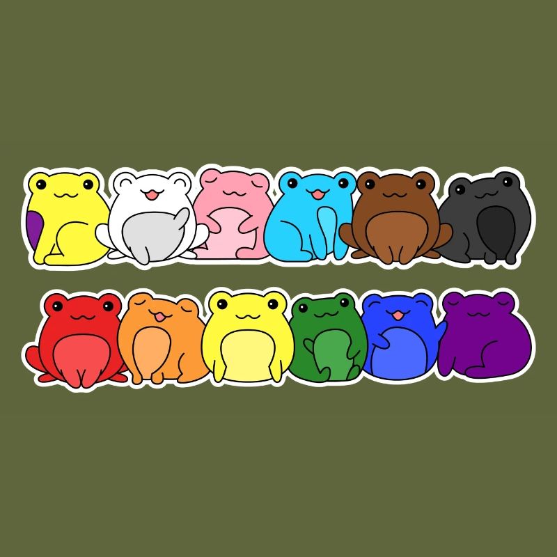 Fierté Progrès FlagFrog Egalité