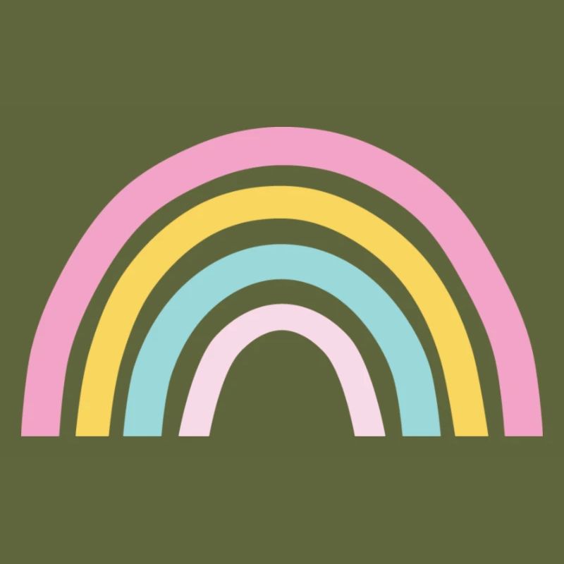Pastell Regenbogen