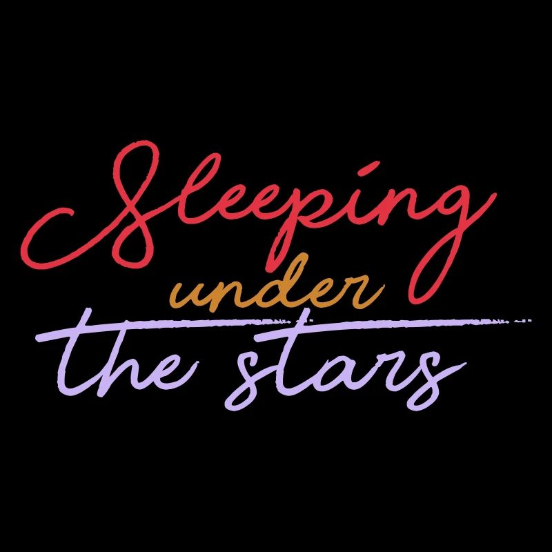 Sleeping under the stars