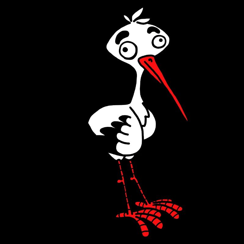 Cigogne par dodocomics