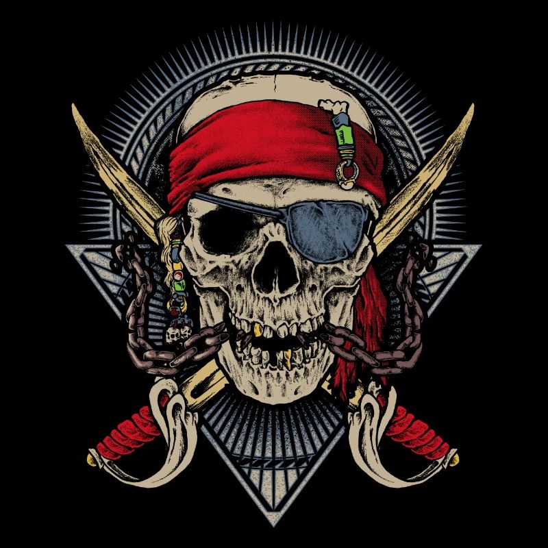 Skull pirate mft