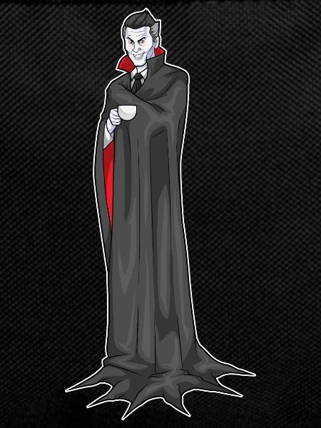 Vampire Halloween Coffee