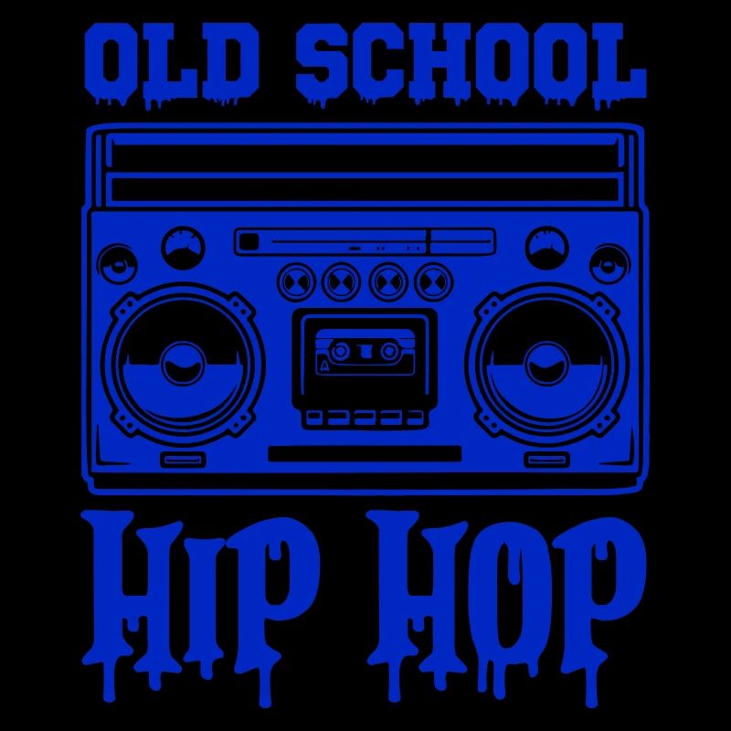 Ghettoblaster Old School Hip Hop