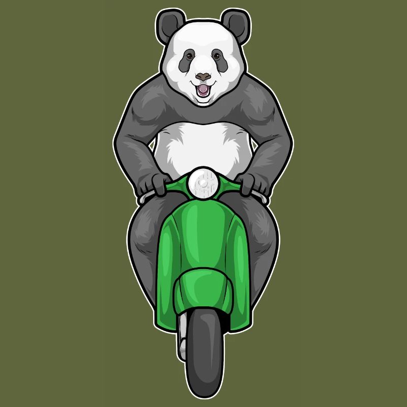 Panda Motorroller